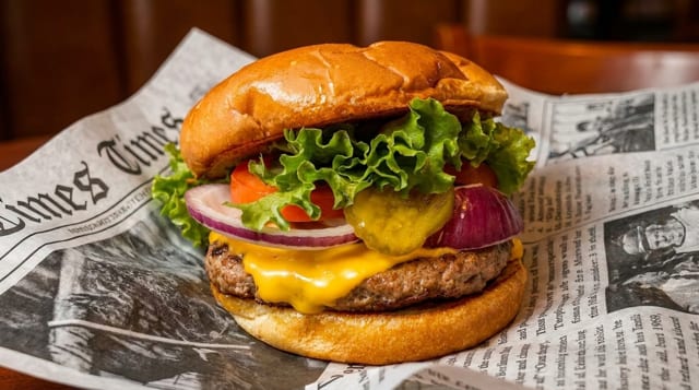 LP Burger.